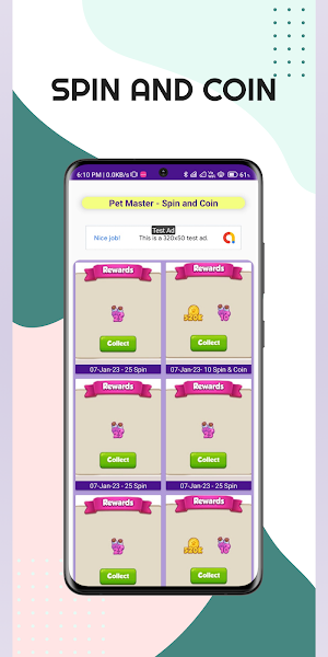 Pet Rewards Spin & Coin Screenshot 0