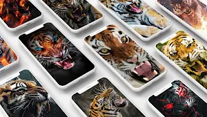 Tiger Roaring Live Wallpaper Screenshot 0