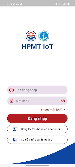 HPTM IoT Screenshot 0