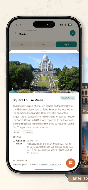 Waylore: Travel Planner Screenshot 2