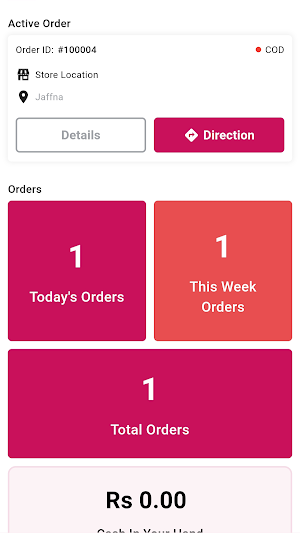 WeDeliver Courier Man Screenshot 1