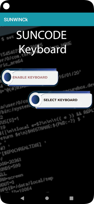 SUNWIN Coder Keyboard Screenshot 3