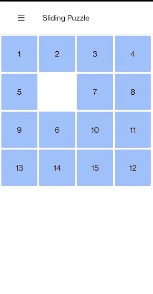 Sliding Puzzle Screenshot 2