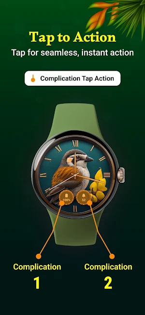 Beautiful Birds Watchfaces PRO Screenshot 3