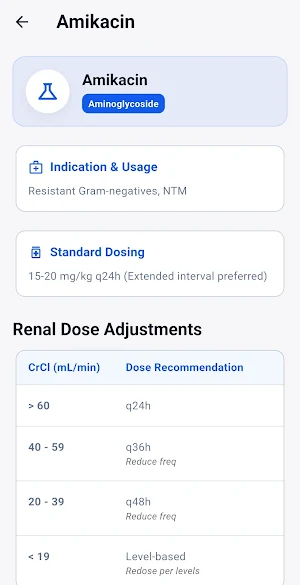 Pocket Nephrology Screenshot 1