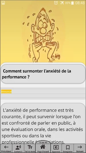 Contrôler l'anxiété et l'angoi Screenshot 3