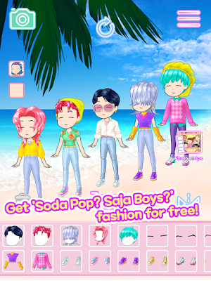 K-Pop Girls Fashion Dress Up Screenshot 1