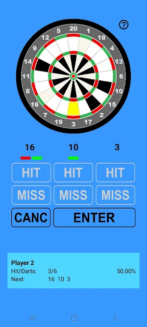 Around The Clock - Darts Game Screenshot 3