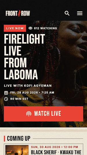 Front Row: Live Events Screenshot 0