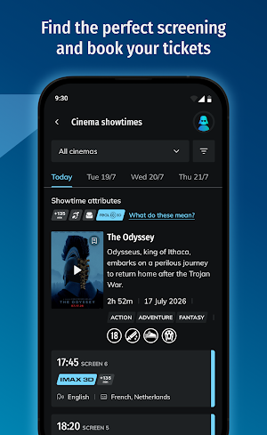Kinepolis Belgium Screenshot 2