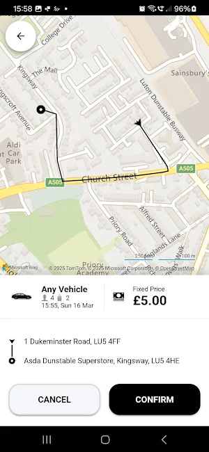 United Travel Taxis Screenshot 3