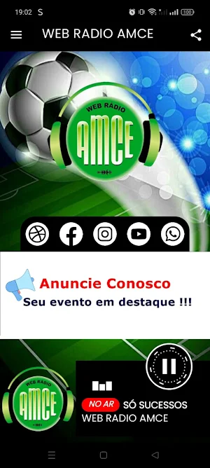 Web Radio Amce Screenshot 2