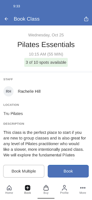 tru PILATES Screenshot 2