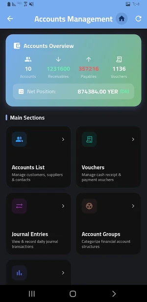 MyAccounts Screenshot 0