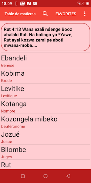 Bible du Congo Screenshot 1
