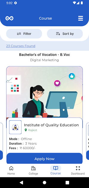 Skill College: Employee Screenshot 2