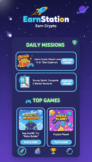EarnStation: Earn Crypto Screenshot 1