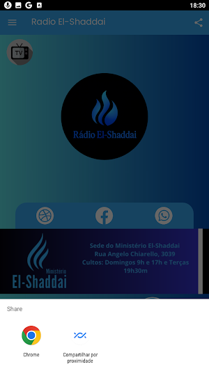 Rádio El-Shaddai Screenshot 3