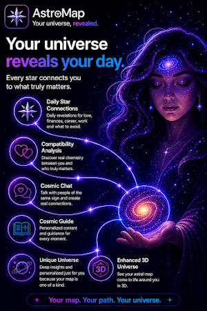 AstroMap: Horoscope Today Screenshot 1