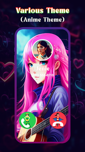 Color Phone Call Screen Theme Screenshot 1