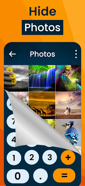Calculator Lock : Hide Gallery Screenshot 2
