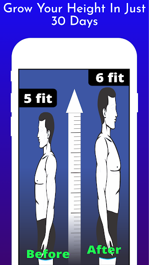Height Increase Exercise - Workout height increase Screenshot 1