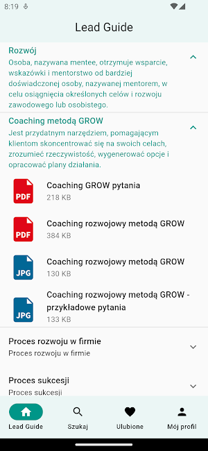 Lead Guide Mobile Screenshot 0