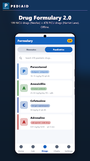 PediAid:Pediatrics&Neonatology Screenshot 3