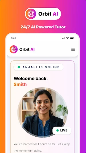 Orbit AI : 24x7 AI Tutor Screenshot 0