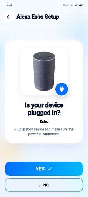 Alexa Echo Setup Screenshot 1