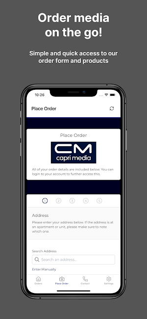 Capri Media Screenshot 0