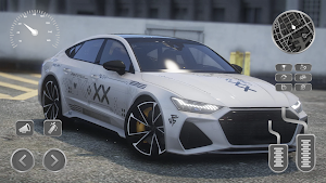 Sport Car Audi RS7 Racing Game Screenshot 1