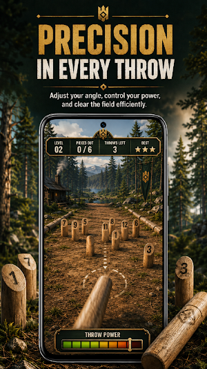 Kyykka Clash: Throwing Game Screenshot 1