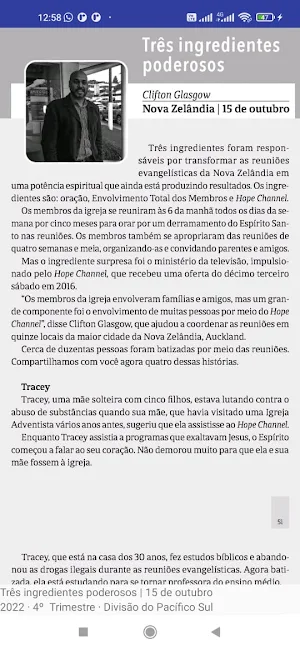 Informativo Mundial dasMissões Screenshot 3
