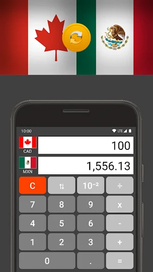Mexican Peso / Canadian Dollar Screenshot 1