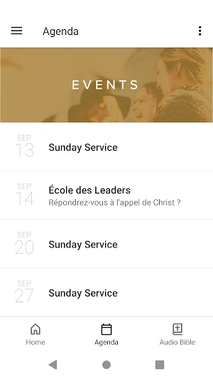 Paris Centre Chretien Screenshot 2