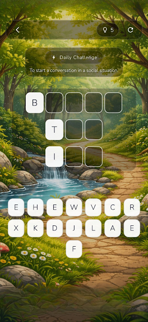 Silent Letters - Word Game Screenshot 2