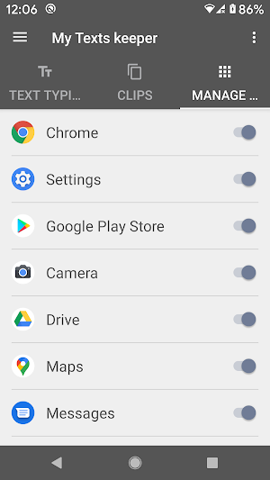Typing Saver : Key Logger Screenshot 2