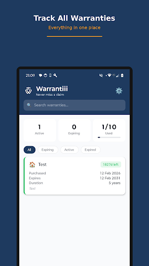 Warrantiii Screenshot 0