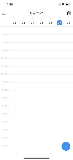 TNG MySchedule Screenshot 2