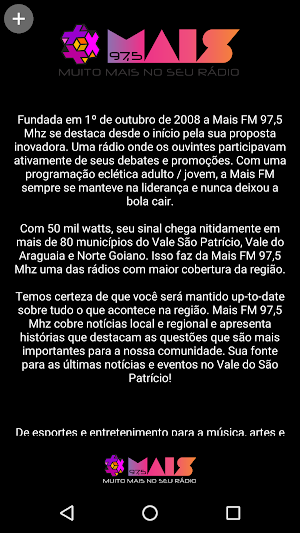 Mais FM 97,5 Screenshot 3