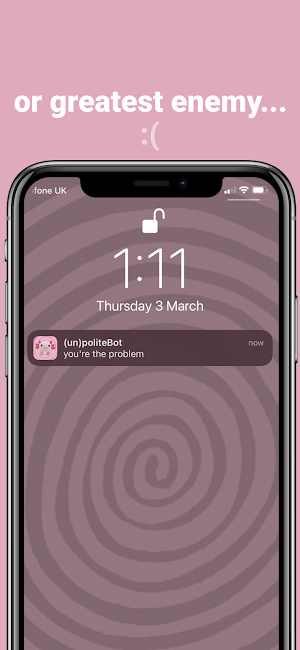 (un)politeBot Screenshot 2