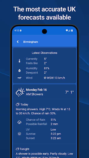 UK Weather Radar - App Free Screenshot 1