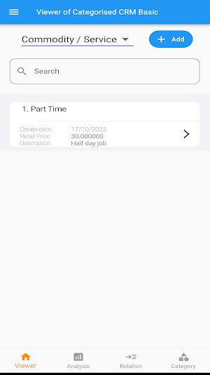 CRM Basic Screenshot 2
