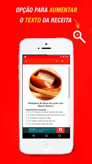 Receitas de Panqueca Doce Screenshot 0