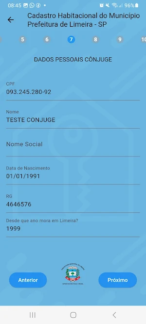 Cadastro Habitacional Limeira Screenshot 3
