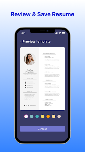 CV Create - Resume Builder Screenshot 3