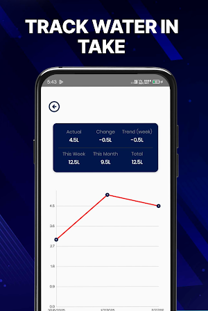 Quick Health & Fitness Tracker Screenshot 1