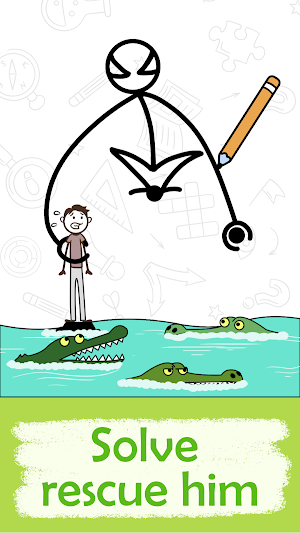 Draw to Save: Stickman Rescue Screenshot 2