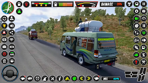 Mini Bus Driving Simulator 3D Screenshot 1